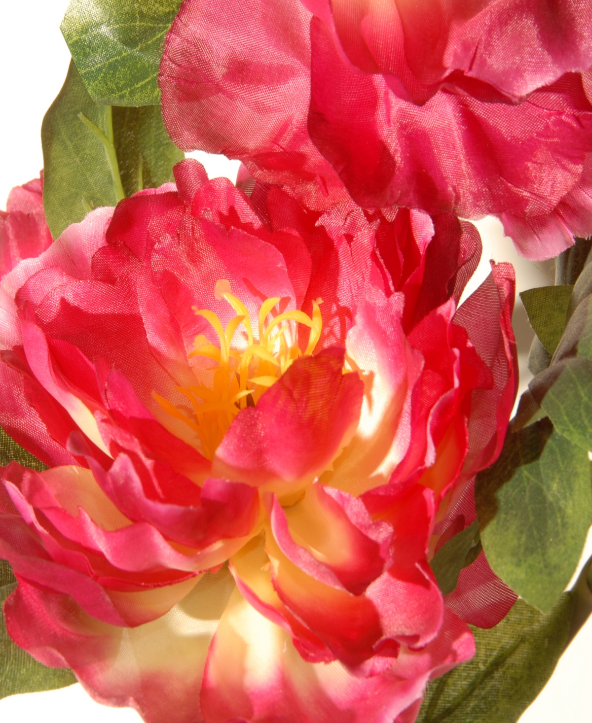 National Tree Company 15 Fuchsia Peony Flower In Pink