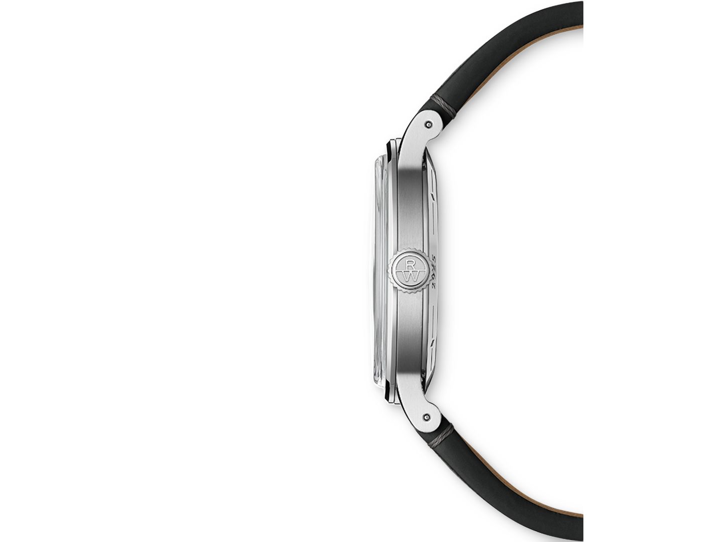 Мужские часы Raymond Weil Swiss Automatic Millesime Black Leather Strap Watch 40mm — фото 3