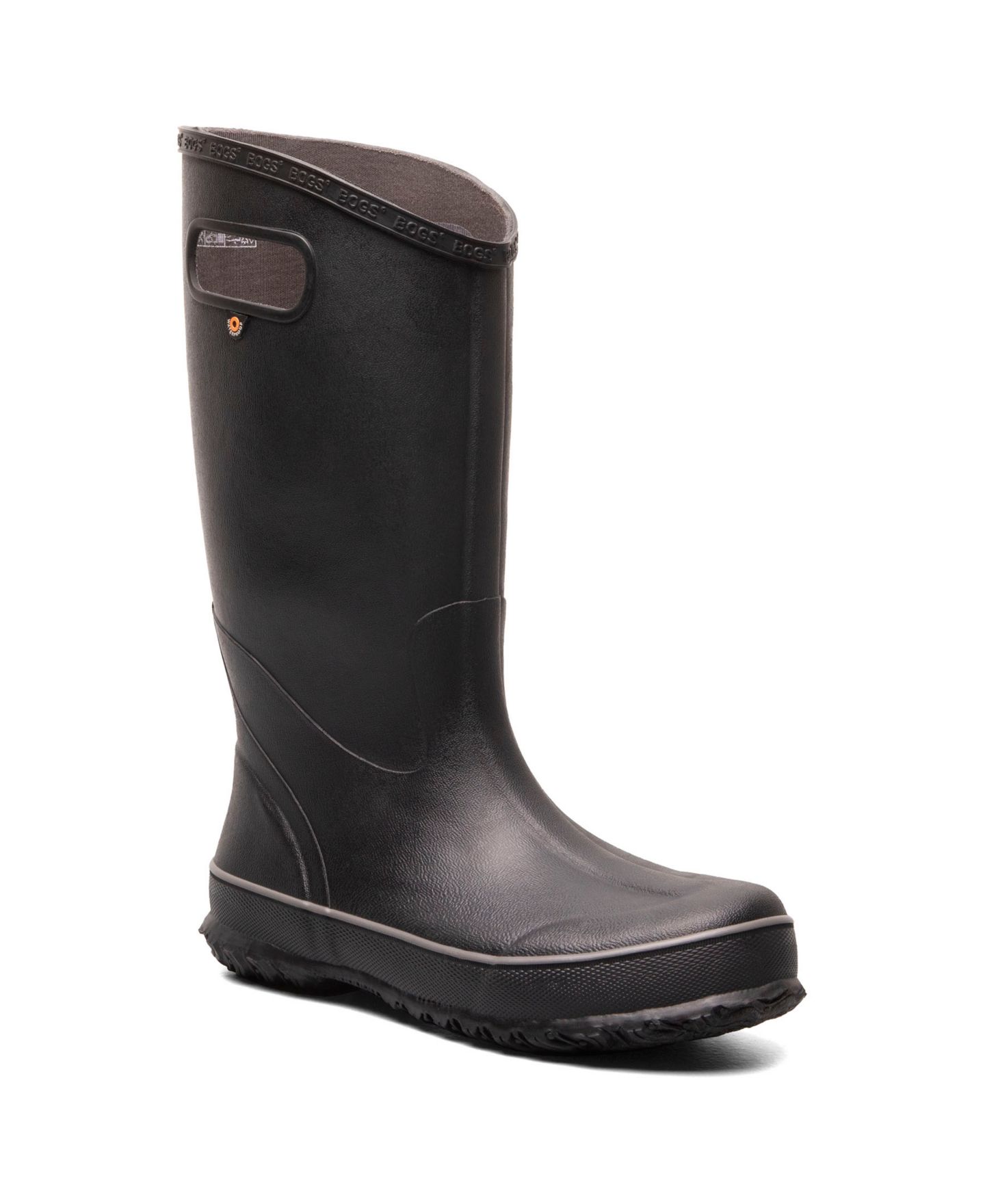 Мужские ботинки BOGS Anti-Slip Rain Boot, цвет: Чёрный — фото 1