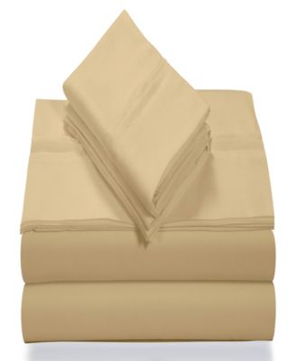Super Soft Solid Easy-Care Extra Deep Pocket Sheet Sheet Set, King