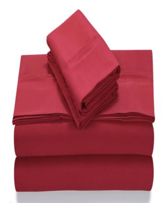 Super Soft Solid Easy-Care Extra Deep Pocket Sheet Set, Twin XL