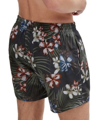 Men's Printed Quick-Drying Swim Shorts