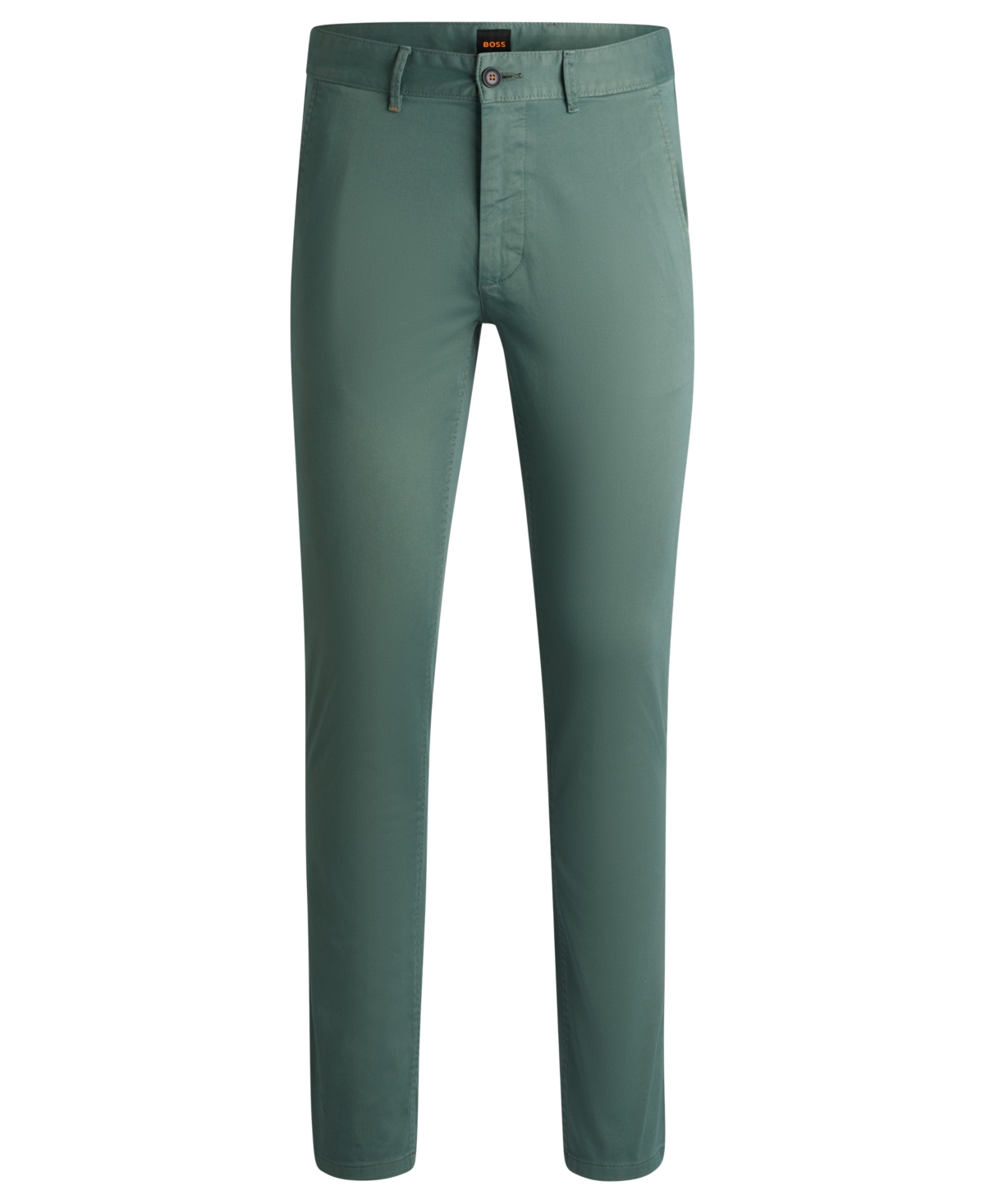 Hugo Boss Boss By  Men's Stretch Slim-fit Chinos In Open Green