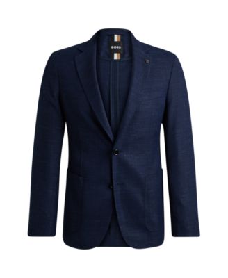 Men's Melange Slim-Fit Blazer