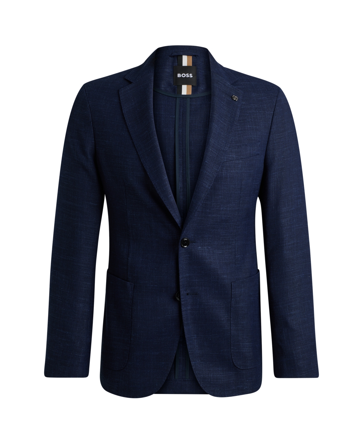 Boss by Hugo Boss Men's Melange Slim-Fit Blazer