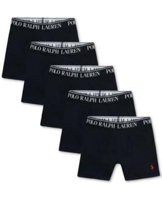 Polo Ralph Lauren - Big Boys Stretch Boxer Briefs, Pack of 5