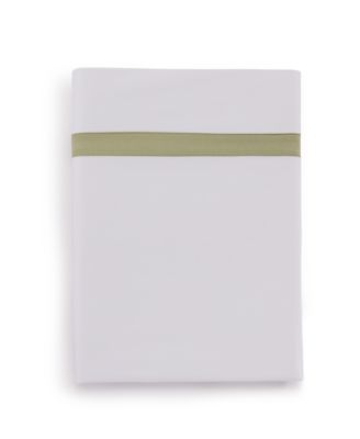 Estate Woven Cotton Flat Sheet, Full/Queen