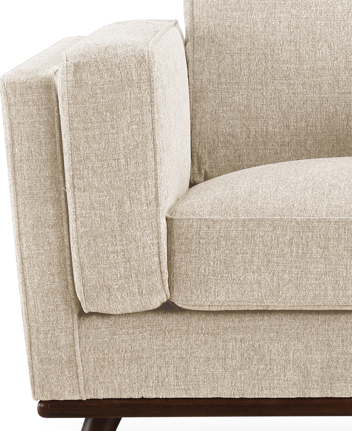 ABBYSON LIVING VENICE 42" MODERN FABRIC CHAIR 