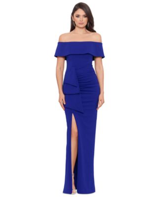 XSCAPE - Off-The-Shoulder Gown