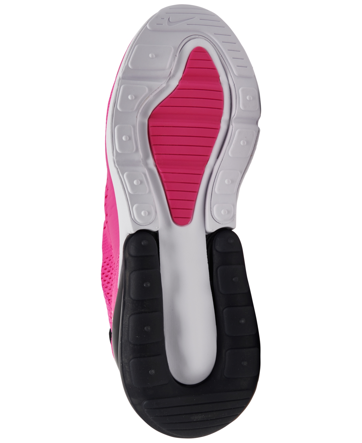Shop Nike Big Girls' Air Max 270 Casual Sneakers From Finish Line In Pink,white