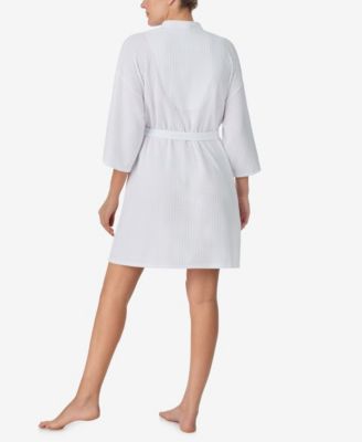 Women's 3/4 Kimono  Sleeve  Short Robe