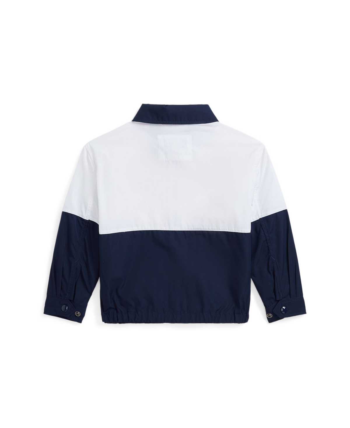 Shop Polo Ralph Lauren Toddler And Little Boys Bayport Nautical Water-resistant Jacket In Newport Navy,white