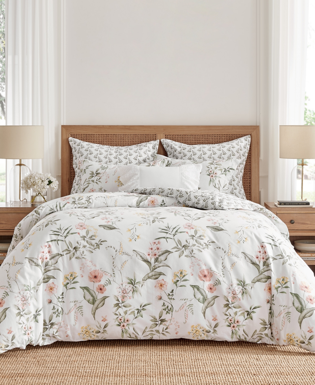 Levtex Viviana Reversible 2-pc. Duvet Cover Set, Twin/twin Xl In Cream