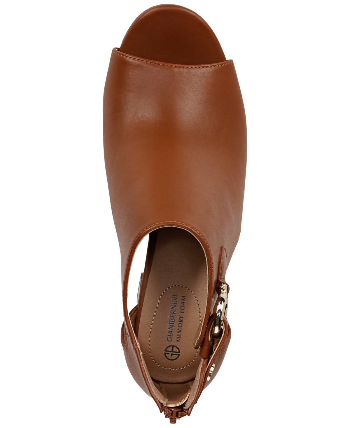 Giani Bernini Women's Ariianna Memory Foam Peep Toe Block Heel Shooties, Created for Macy's