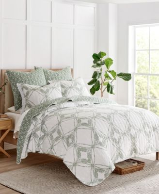 Kemala Reversible 3-Pc. Quilt Set, Full/Queen