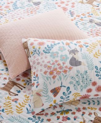 Kids Fancy Forest Reversible 2-Pc. Quilts Set, Twin/Twin XL
