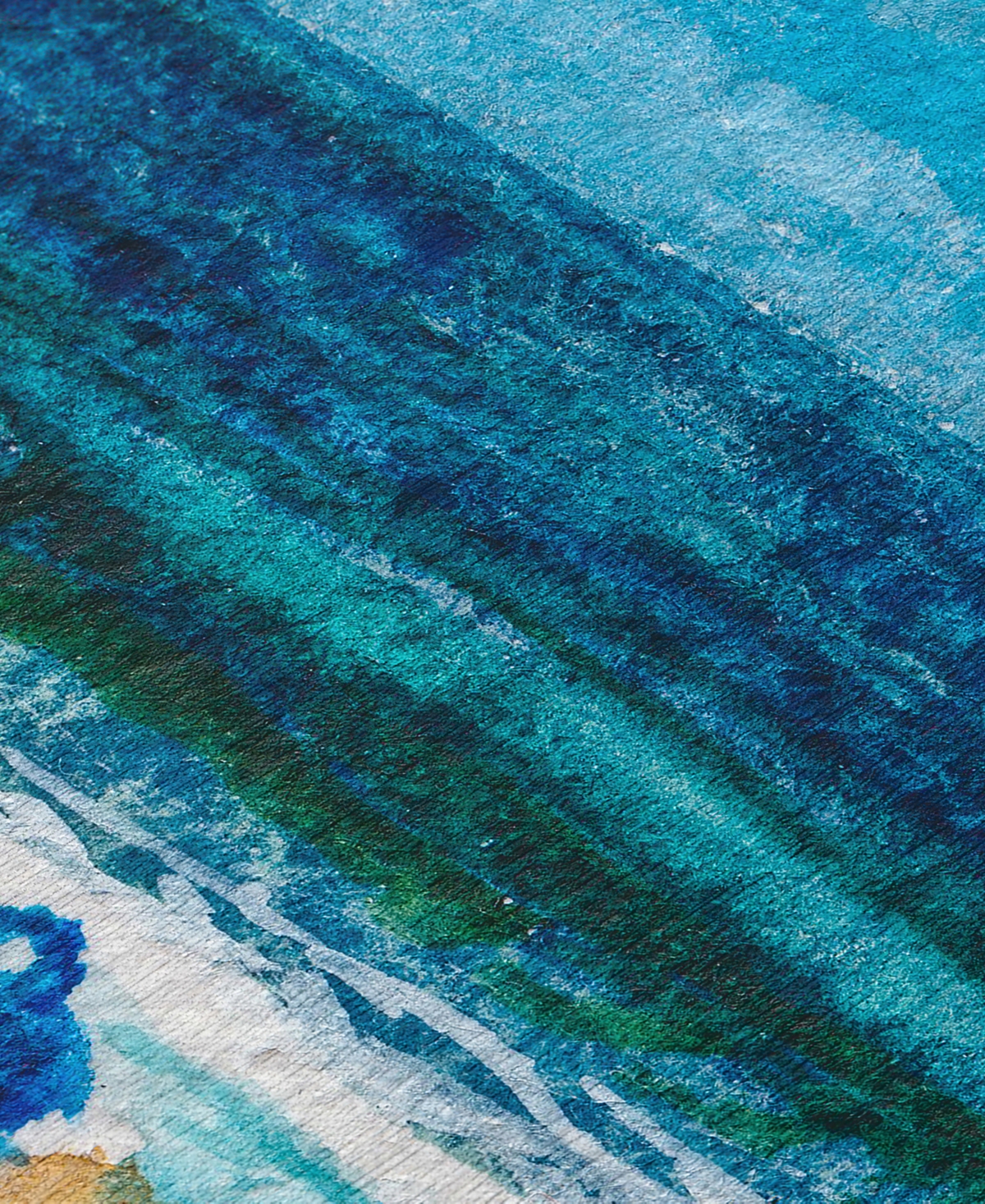 Dalyn Wonderland Wn9 5'x7'6 Area Rug In Ocean