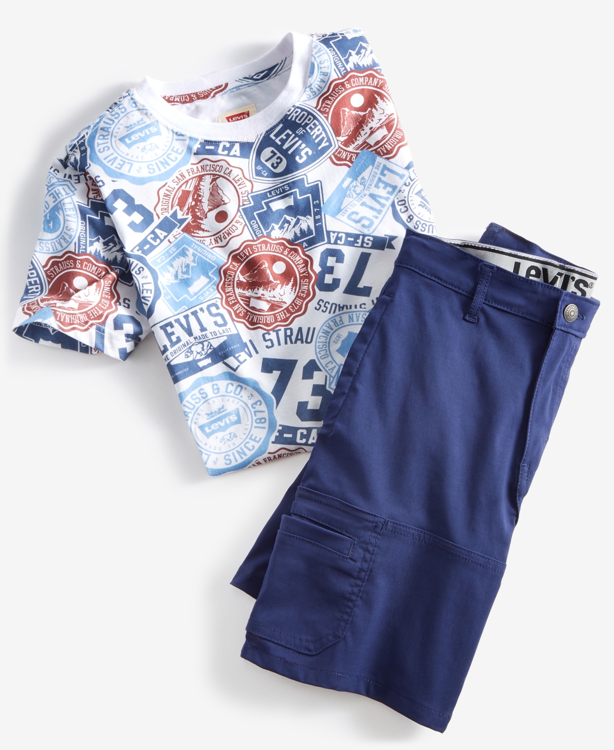 Levi's Big Boys Everyday Essential Cargo Shorts