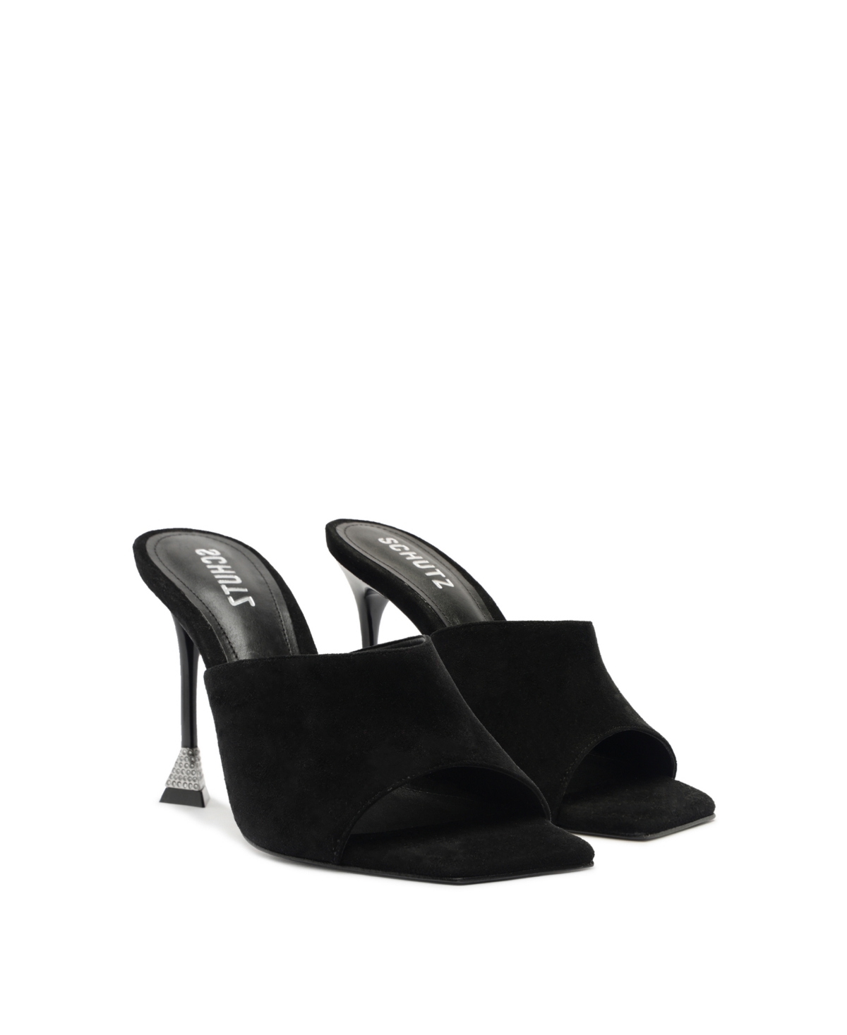 Schutz Women's Nattie High Stiletto Sandals In Black