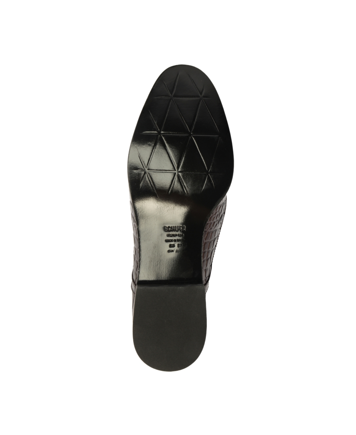 Shop Schutz Women's Maurice Man Tailor Flats In Brown