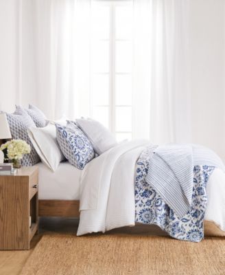 Clara Reversible 3-Pc. Quilt Set, King/California King