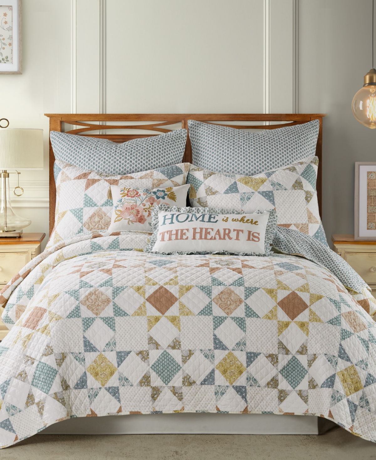 Levtex Lottie Reversible 2-pc. Quilt Set, Twin/twin Xl In Multicolor