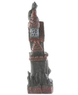 7" Pre-Lit Haunted House Decoration, LED Lights, Halloween Collection