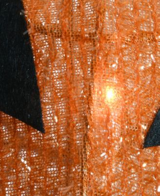 15" Pre-Lit Jack-O-Lantern Trio, Set of 3