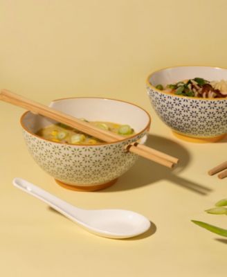 World Foods Set of 2 Rice Soup Bowls