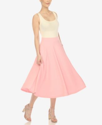 Women's Flared Skirt with Pockets