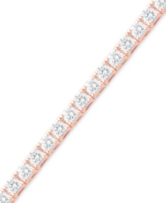Lab Grown Diamond Tennis Bracelet (7 ct. t.w.) in 14k White, Yellow or Rose Gold