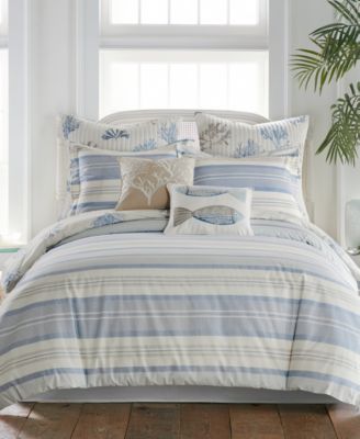 Levtex Ipanema Reversible Duvet Cover Sets In Blue