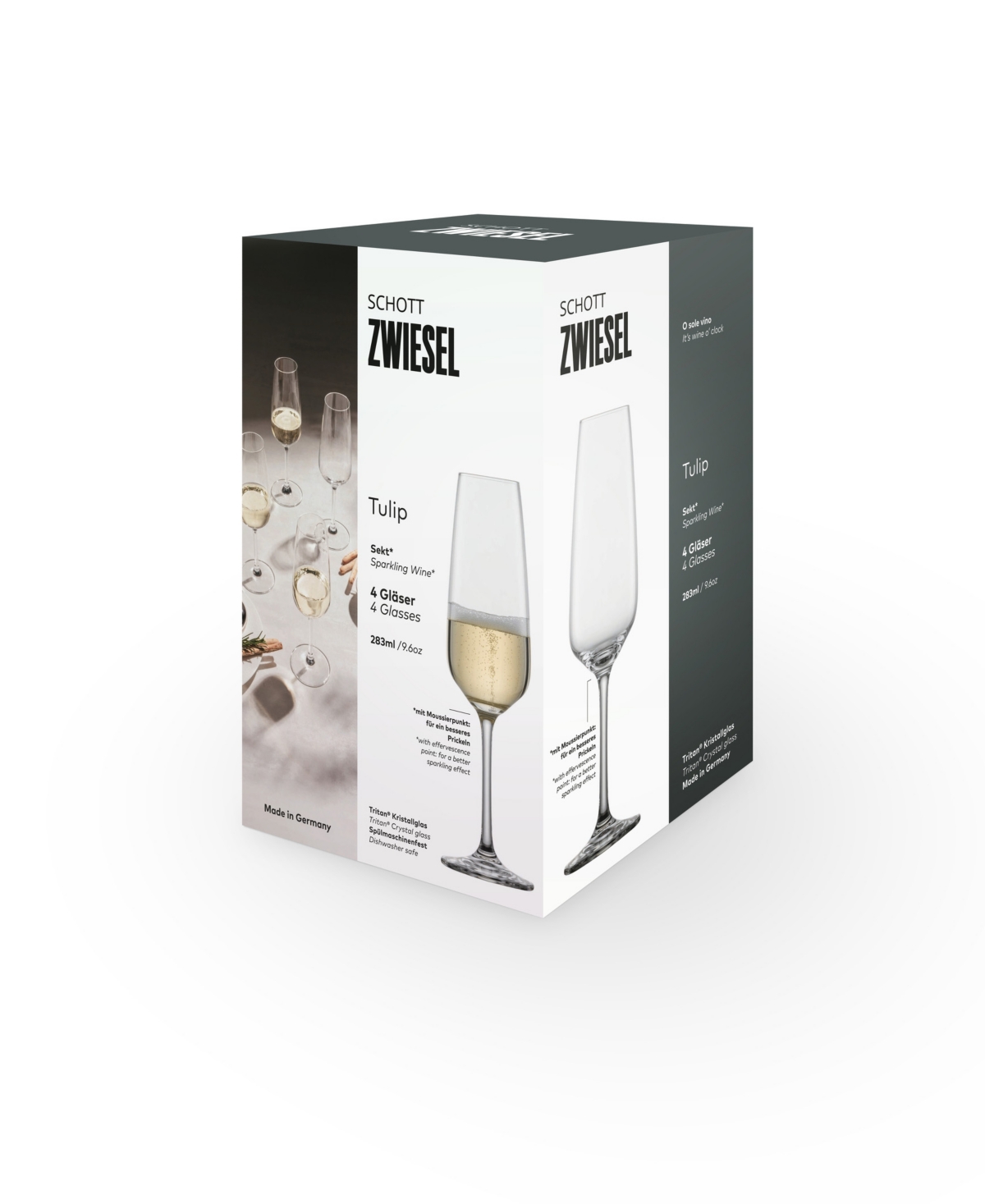 Schott Zwiesel Tulip Champagne Flute 9.6oz In Clear