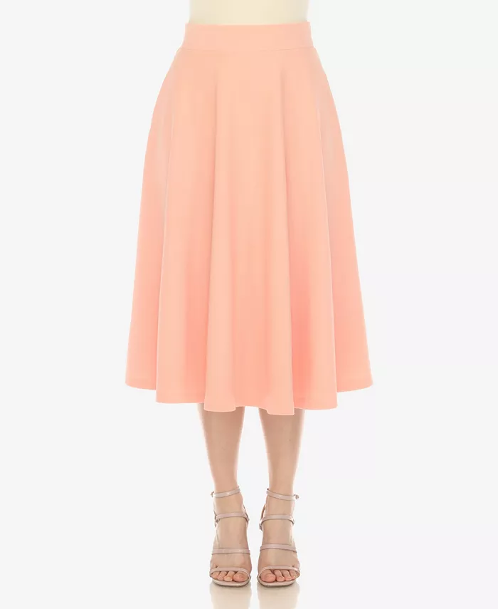 Women's Flared Skirt with Pockets