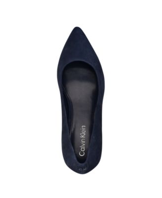 Women's Lenott Pointy Toe Block Heel Pumps