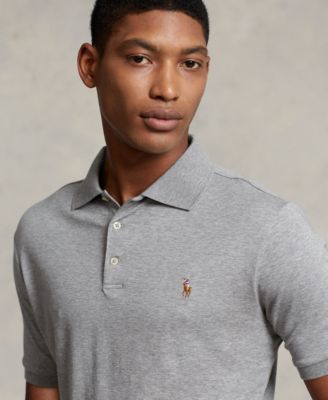 Men's Classic Fit Soft Cotton Polo Shirt