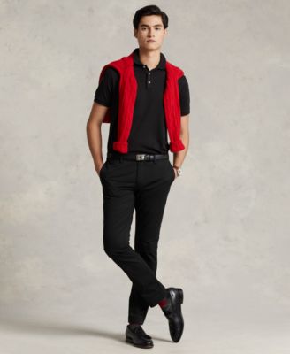 Men’s Slim-Fit Soft Cotton Polo Shirt