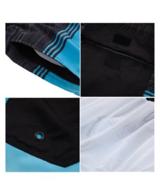 Men's 8" Mesh Lined Swim Trunks, up to Size 2XL