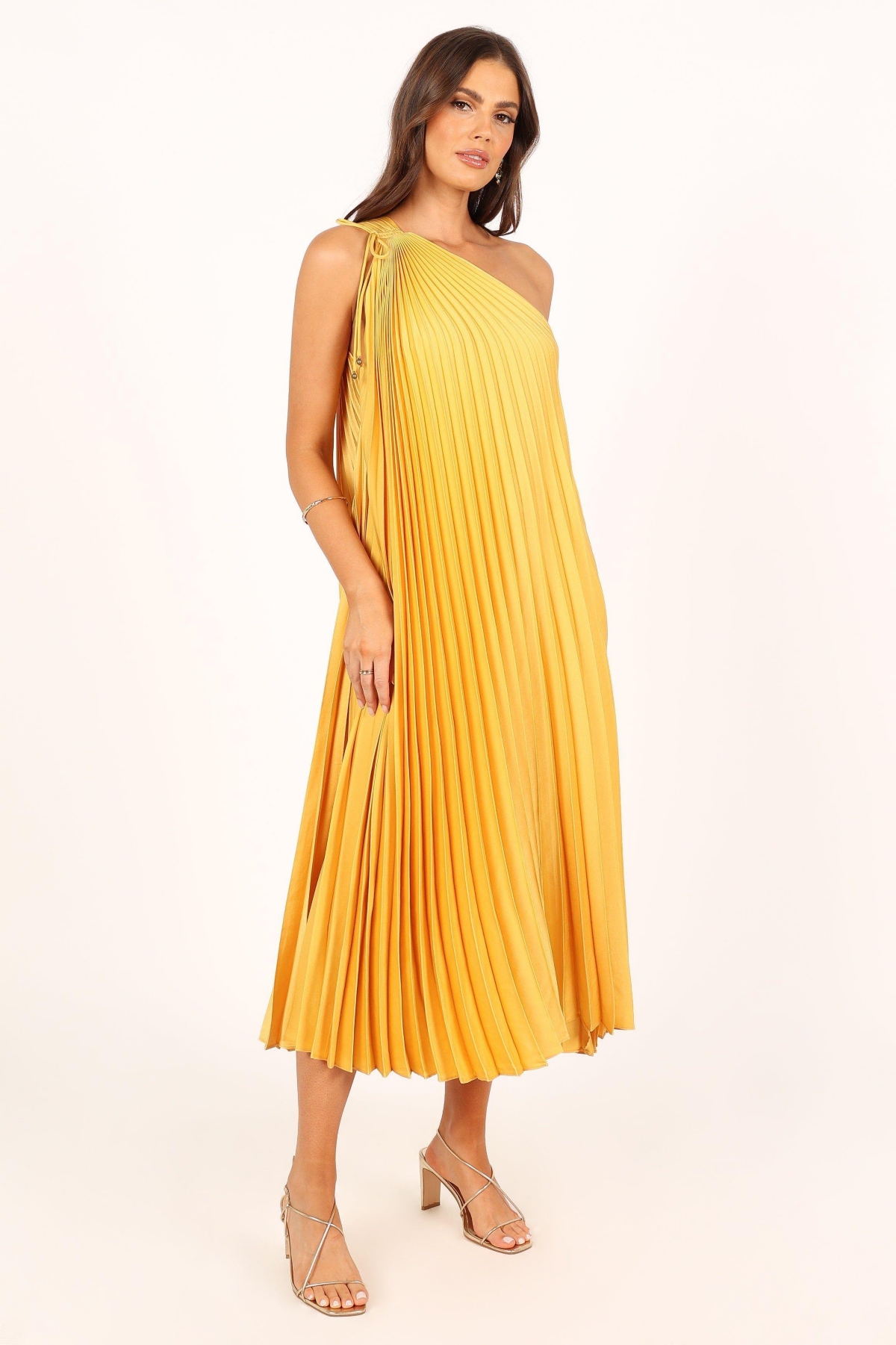 Cali One Shoulder Maxi Women's Dress