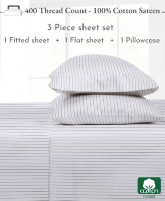 400 Thread Count 100% Cotton Printed Sheet Set - California Design Den
