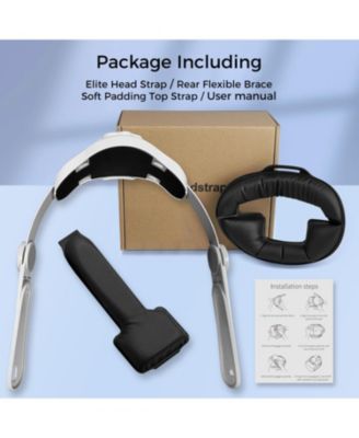 Meta Quest 3 Head Strap- Enhanced Comfort fit - Adjustable/Lightweight