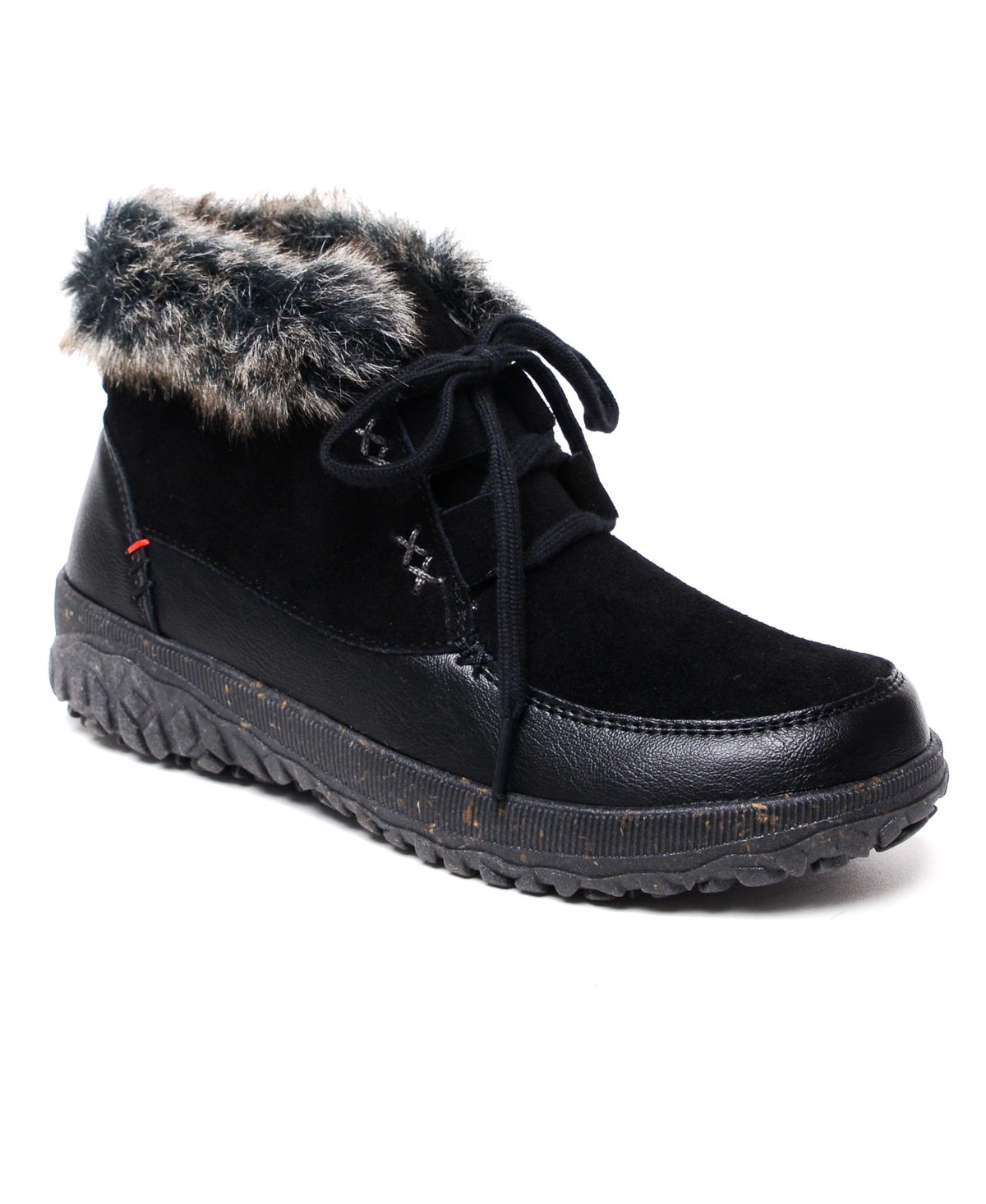 Women's Tinley Lace-up Suede Ankle Boots - Chocolate