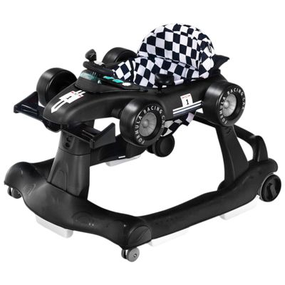 Kids 4-in-1 Foldable Activity Push Walker with Adjustable Height