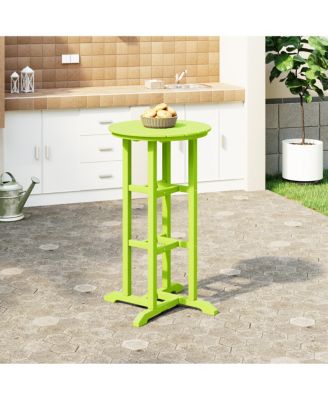 42" Counter Height Round Outdoor Patio Bistro Bar Table