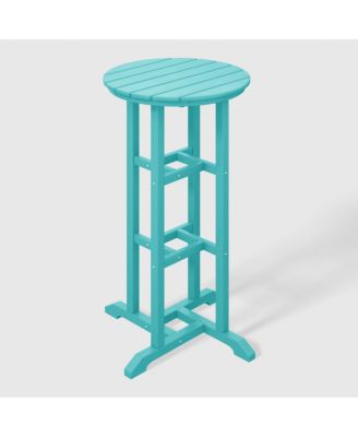 42" Counter Height Round Outdoor Patio Bistro Bar Table