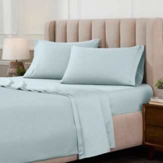 Superior Egyptian Cotton 1000 Thread Count Solid Sheet Set - Full Size in Sage