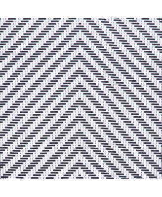 Mael Bistro Style Table With Tempered Glass Top, Textilene, And Bamboo Finished Metal Frame For Indoor/Outdoor Use