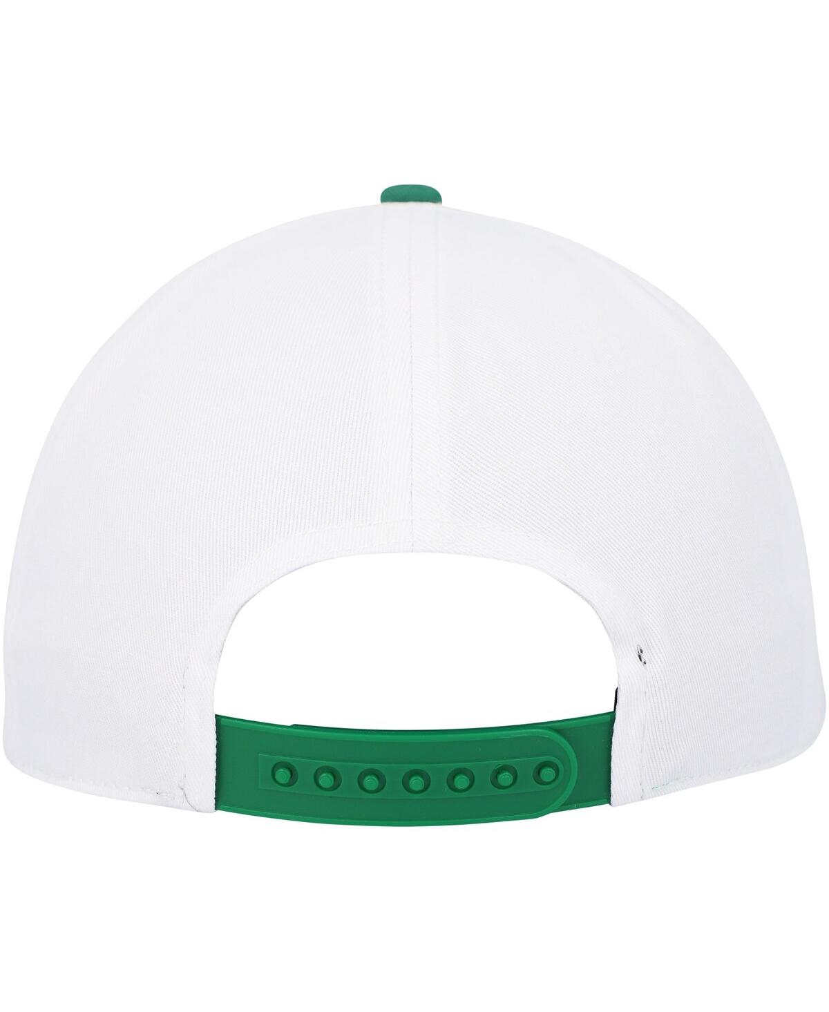 AMERICAN NEEDLE MEN'S WHITE/GREEN SPRITE ROSCOE ADJUSTABLE HAT 