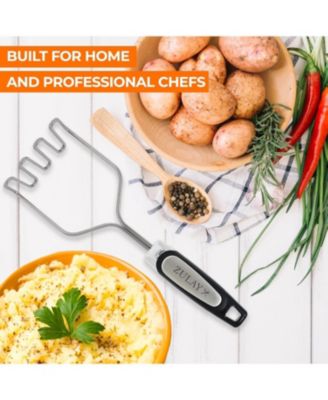 Premium Masher Hand Tool and Potato Smasher Metal Wire Utensil