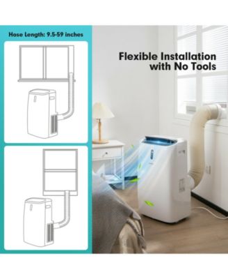 12000 BTU(Ashrae) Portable Air Conditioner with Smart App Control